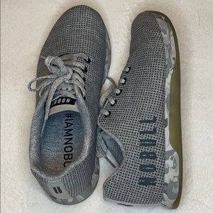 Grey camo No Bull sneakers